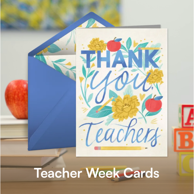 Teacher Week Cards